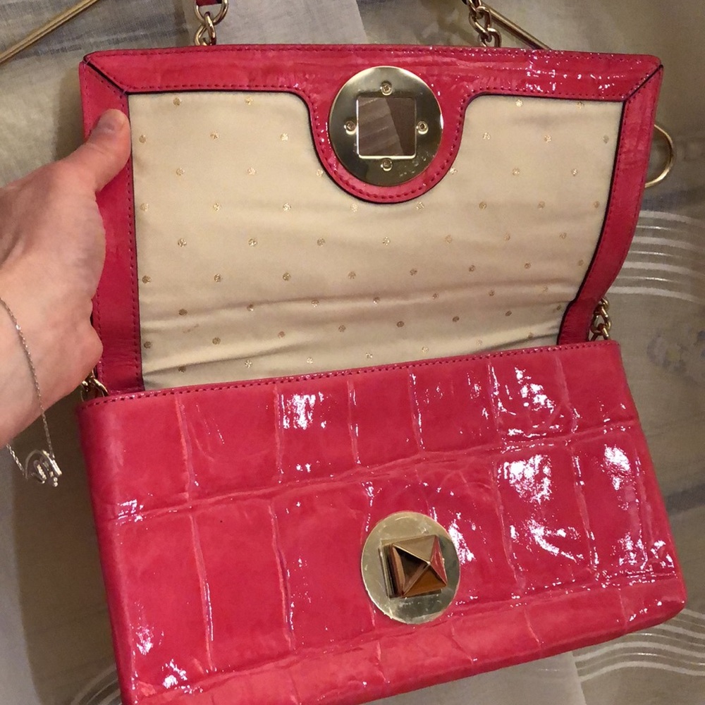 $53 firm NWOT new pink kate spade purse stunning reg $395 - Picture 4 of 11